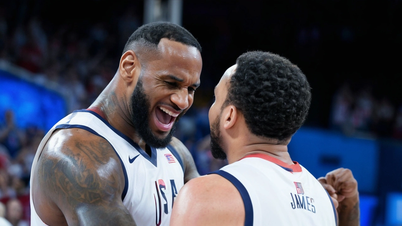 LeBron James Comemora Vitória dos EUA Sobre a Sérvia e Fala Sobre Aposentadoria no Basquete